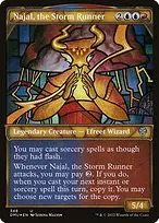 Najal, the Storm Runner — Dominaria United