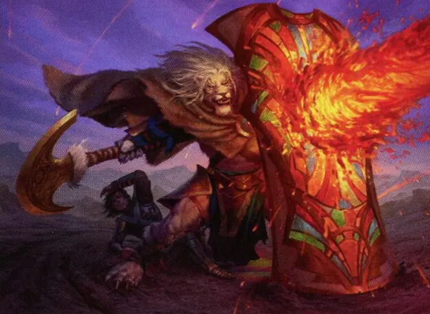 Art detail — Take Up the Shield