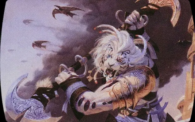 Art detail — Ajani, Sleeper Agent