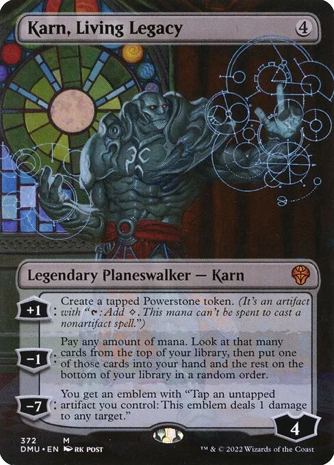 Karn, Living Legacy — Dominaria United