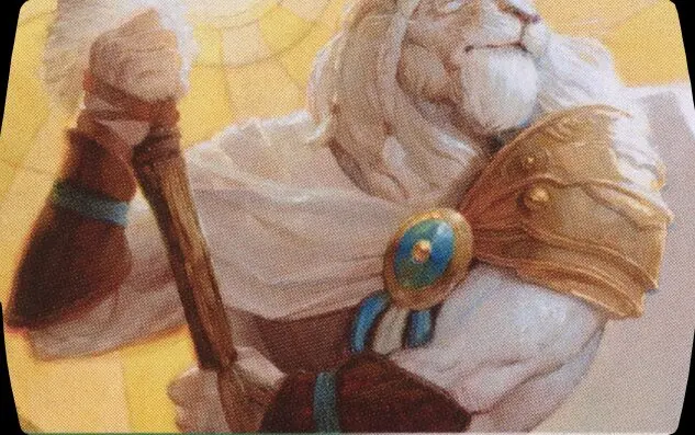 Art detail — Ajani, Sleeper Agent