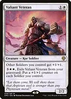 Valiant Veteran — Dominaria United