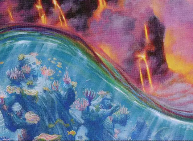 Art detail — Shivan Reef