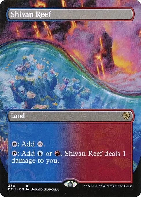 Shivan Reef — Dominaria United
