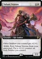 Valiant Veteran — Dominaria United