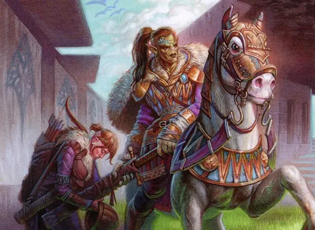 Art detail — Argivian Cavalier