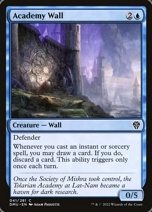 Academy Wall — Dominaria United