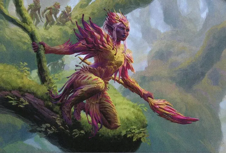 Art detail — Leaf-Crowned Visionary