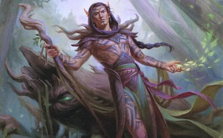 Art detail — Llanowar Loamspeaker