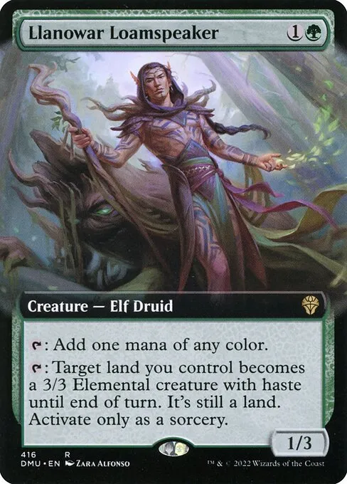Llanowar Loamspeaker — Dominaria United