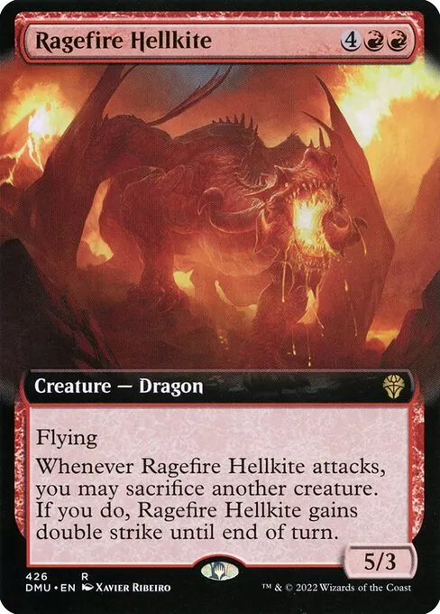 Ragefire Hellkite — Dominaria United
