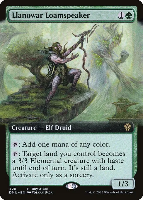 Llanowar Loamspeaker — Dominaria United