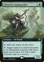 Llanowar Loamspeaker — Dominaria United