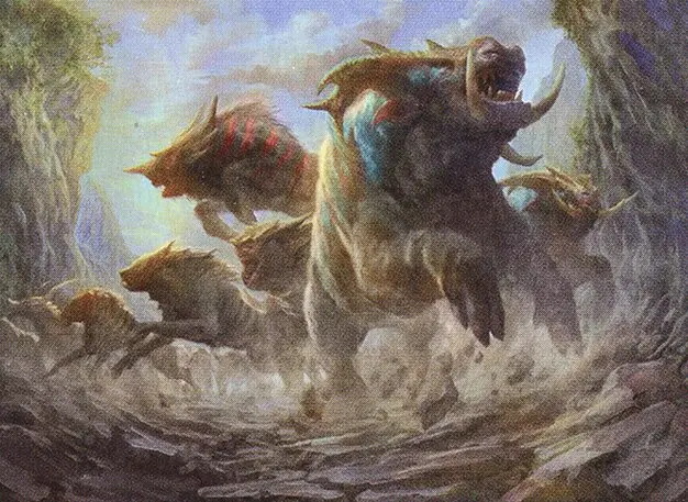 Art detail — Herd Migration