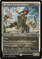 Resolute Reinforcements — Dominaria United