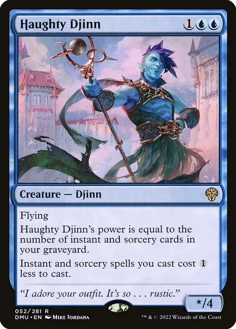 Haughty Djinn — Dominaria United