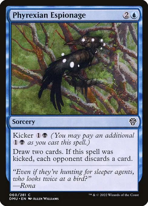 Phyrexian Espionage — Dominaria United