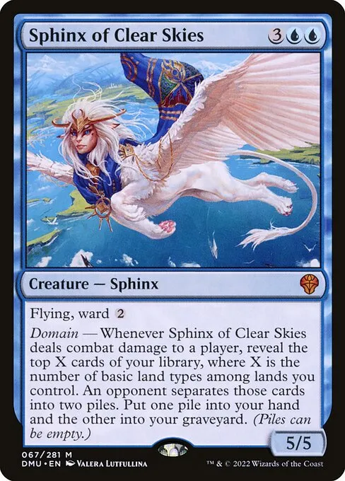 Sphinx of Clear Skies — Dominaria United