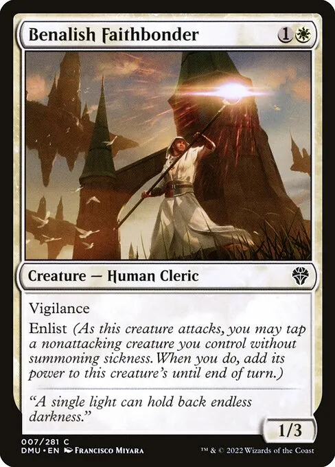 Benalish Faithbonder — Dominaria United