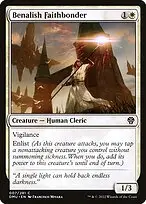 Benalish Faithbonder — Dominaria United