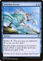 Tolarian Geyser — Dominaria United