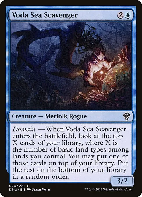 Voda Sea Scavenger — Dominaria United