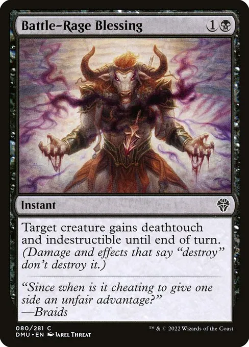 Battle-Rage Blessing — Dominaria United