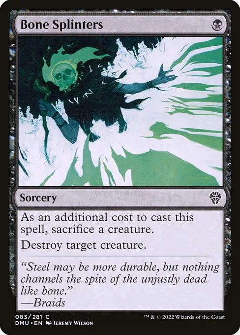 Bone Splinters — Dominaria United