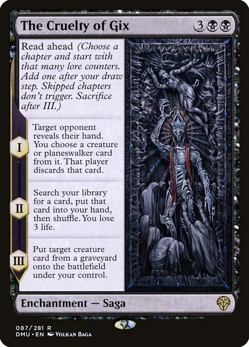 The Cruelty of Gix — Dominaria United