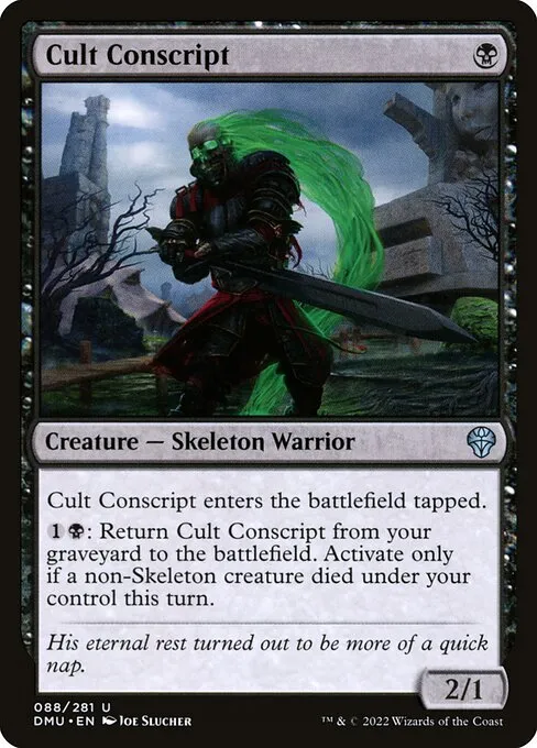 Cult Conscript — Dominaria United