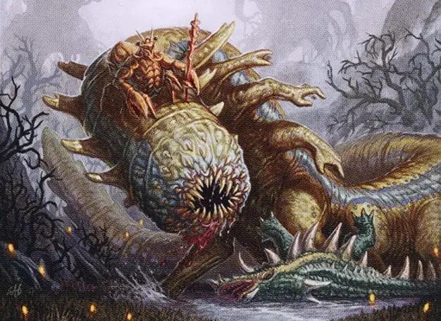 Art detail — Monstrous War-Leech