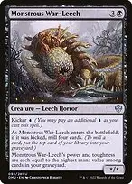 Monstrous War-Leech — Dominaria United