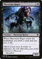 Phyrexian Rager — Dominaria United