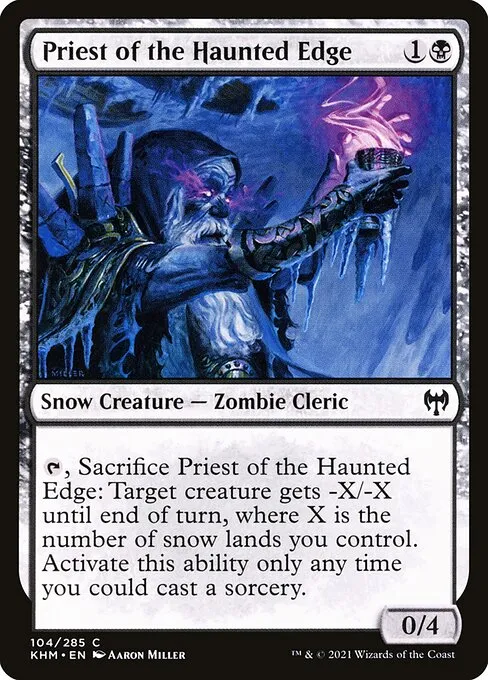 Priest of the Haunted Edge — Kaldheim