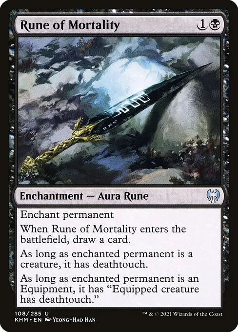Rune of Mortality — Kaldheim