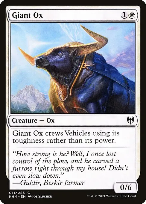Giant Ox — Kaldheim