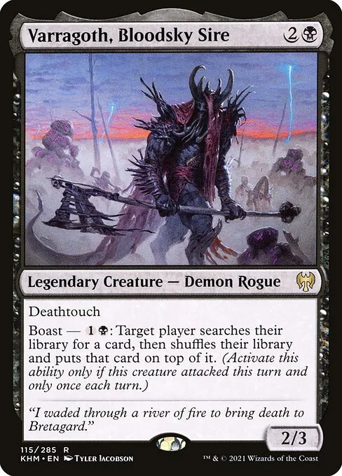Varragoth, Bloodsky Sire — Kaldheim