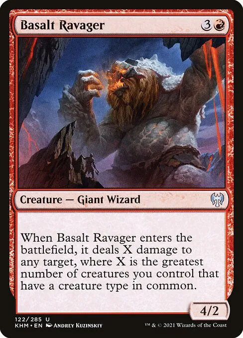 Basalt Ravager — Kaldheim