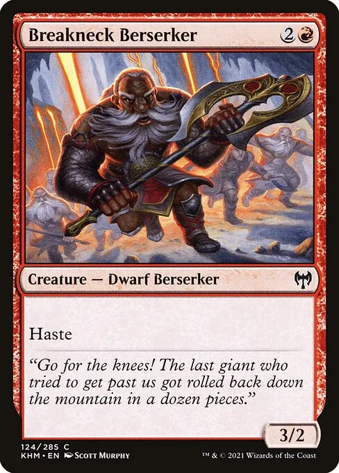 Breakneck Berserker — Kaldheim