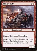 Craven Hulk — Kaldheim
