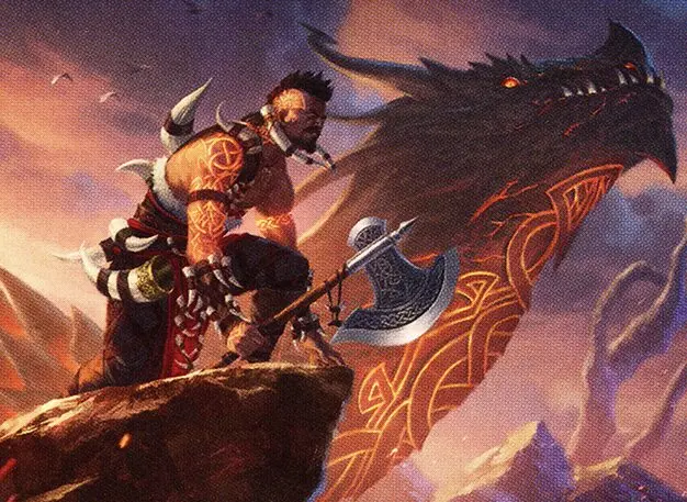 Art detail — Dragonkin Berserker
