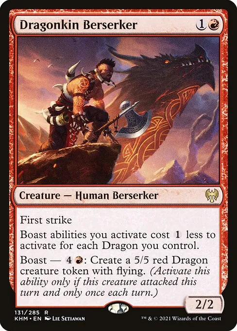 Dragonkin Berserker — Kaldheim