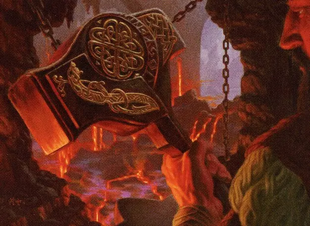 Art detail — Dwarven Hammer
