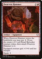 Dwarven Hammer — Kaldheim