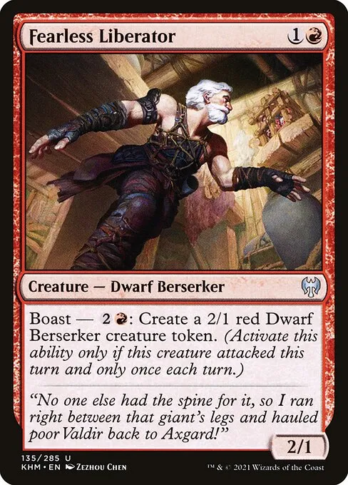 Fearless Liberator — Kaldheim