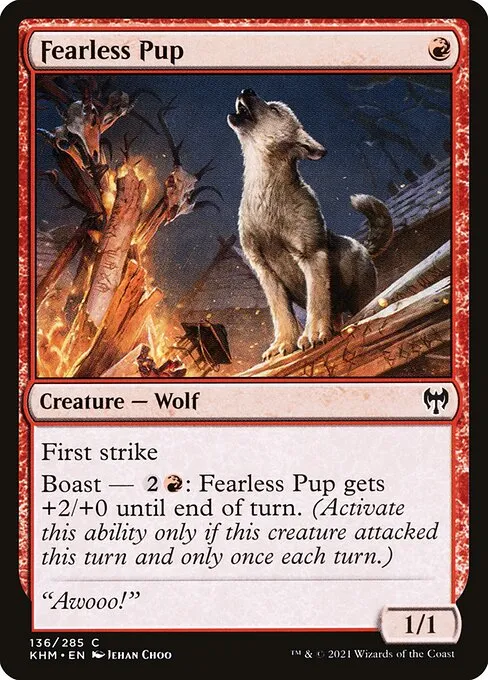 Fearless Pup — Kaldheim