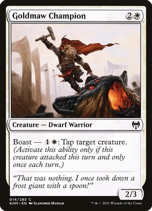 Goldmaw Champion — Kaldheim