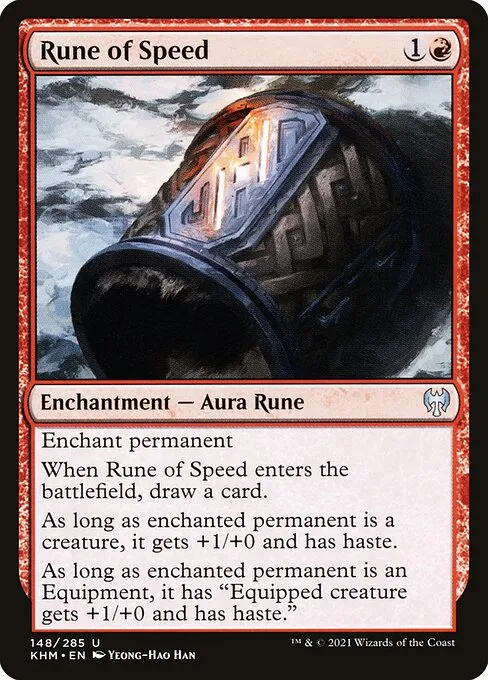 Rune of Speed — Kaldheim