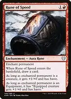 Rune of Speed — Kaldheim