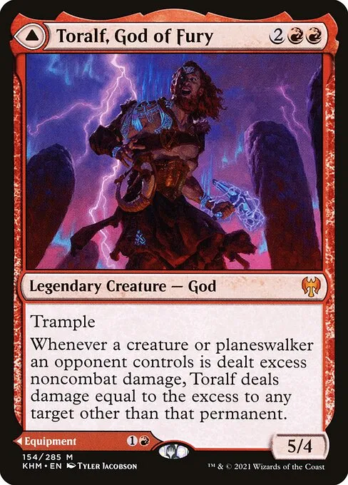 Toralf, God of Fury // Toralf's Hammer — Kaldheim